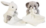 Pantin doudou "les Flocons" Babynat - BABY NAT en promo chez Carrefour Marseille à 8,90 €