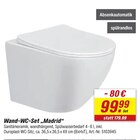 Wand-WC-Set Madrid bei toom Baumarkt im Büren Prospekt für 99,99 €