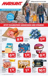 Markant Nordwest Prospekt für Lotte: "DER MARKT FÜR GUTES ESSEN UND TRINKEN", 12 Seiten, 26.01.2026 - 31.01.2026