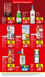 Vodka Angebot im aktuellen Lidl Prospekt auf Seite 15
