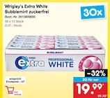 Extra White Bubblemint Angebote von Wrigley's bei Netto Marken-Discount Remscheid für 19,99 €