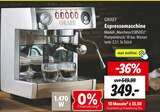 Espressomaschine Angebote von GRAEF bei Lidl Gütersloh für 349,00 €