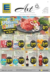 Aktueller EDEKA Prospekt mit Coca Cola, "Aktuelle Angebote", Seite 1