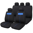 Norauto Bourges - Promo Jeu complet de housses universelles voiture 1er prix noir et bleu Promo Jeu complet de housses universelles voiture 1er prix noir et bleu à 14,99 € dans le catalogue Norauto à Bourges