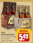 Blonde im REWE Prospekt Blonde von Leffe im aktuellen REWE Prospekt für 5,49 €