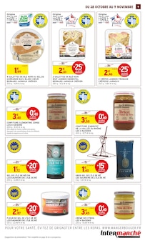 Promotion Confiture Abricot dans le prospectus Intermarché Super, valable du 28/10/2025 au 09/11/2025 Promo Confiture Abricot dans le catalogue Intermarché Super du moment à la page 9