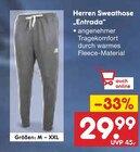 Herren Sweathose "Entrada" Angebote bei Netto Marken-Discount Trier für 29,99 €