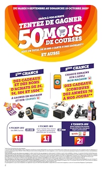 Catalogue Hyper U de la semaine 42, "Hyper U", page 2, 14/10/2025 - 19/10/2025 Prospectus Hyper U en cours, "Hyper U", page 2 sur 36