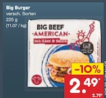 Netto Marken-Discount - Big Burger Angebot im Prospekt Big Burger bei Netto Marken-Discount im Prospekt "" für 2,49 €