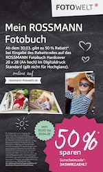 Rossmann Prospekt "Mein ROSSMANN Fotobuch", 1 Seiten, für Michelfeld, 30.03.2020 - 19.04.2020 Rossmann Prospekt "Mein ROSSMANN Fotobuch", 1 Seiten, für Michelfeld, 30.03.2020 - 19.04.2020