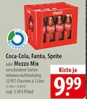 famila Nordost Barnitz - Coca-Cola Angebot im Prospekt Coca-Cola bei famila Nordost im Barnitz Prospekt für 9,99 €