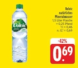 natürliches Mineralwasser Angebote von Volvic bei EDEKA Würzburg für 0,69 €
