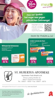 Aktueller mea - meine apotheke Prospekt "Unsere Juli-Angebote" für Dießen (Ammersee) Aktueller mea - meine apotheke Prospekt für Dießen (Ammersee) mit Seiten