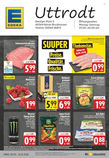 Aktueller EDEKA Prospekt (Hünxe) EDEKA Prospekt "Aktuelle Angebote" mit Seiten (Hünxe)