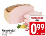 Riesenleberkäs im EDEKA Prospekt Riesenleberkäs von im aktuellen EDEKA Prospekt für 0,99 €