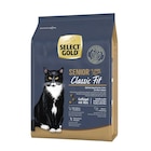 SELECT GOLD Classic Fit Croquettes Chat Senior +9 Volaille et riz 2,5 kg - SELECT GOLD en promo à 23,99 € chez Maxi Zoo SELECT GOLD Classic Fit Croquettes Chat Senior +9 Volaille et riz 2,5 kg - SELECT GOLD dans le catalogue Maxi Zoo