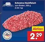 Aktuelles Schweine-Hackfleisch Angebot bei Netto Marken-Discount in Cottbus ab 2,29 €