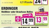EDEKA Norderstedt - Weißbier Angebot im Prospekt Weißbier bei EDEKA im Norderstedt Prospekt für 13,99 €