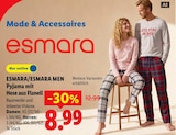 Pyjama mit Hose aus Flanell von ESMARA im aktuellen Lidl Prospekt für 8,99 €