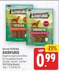AdVENTuROS STICKS von Nestlé PURINA für 0,99 € bei E center im Angebot AdVENTuROS STICKS von Nestlé PURINA im aktuellen E center Prospekt