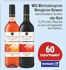 Rotwein oder Rosé im Angebot bei E center in Ansbach Rotwein oder Rosé Angebote von WZG Württembergische Weingärtner bei E center Ansbach