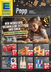 Aktueller E center Supermarkt Prospekt in Gerbrunn und Umgebung, "Wir lieben Lebensmittel!" mit 28 Seiten, 23.12.2024 - 28.12.2024