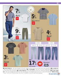 Offre Jean Homme dans le catalogue E.Leclerc du moment à la page 53