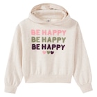 Mädchen Sweat-Hoodie mit Text-Applikation im Ernstings family Prospekt zum Preis von 19,99 €