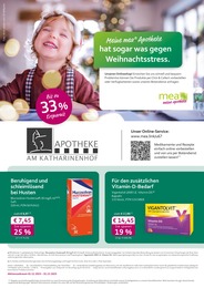 mea - meine apotheke Prospekt für Brüggen mit 4 Seiten mea - meine apotheke Prospekt für Brüggen: "Unsere Dezember-Angebote", 4 Seiten, 01.12.2023 - 31.12.2023