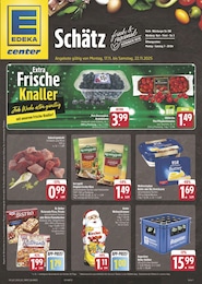 E center Prospekt für Nürnberg mit 30 Seiten E center Prospekt "Wir lieben Lebensmittel!" für Nürnberg, 30 Seiten, 17.11.2025 - 22.11.2025