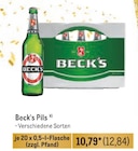 Beck's Pils Angebote bei Metro Marl für 12,84 €