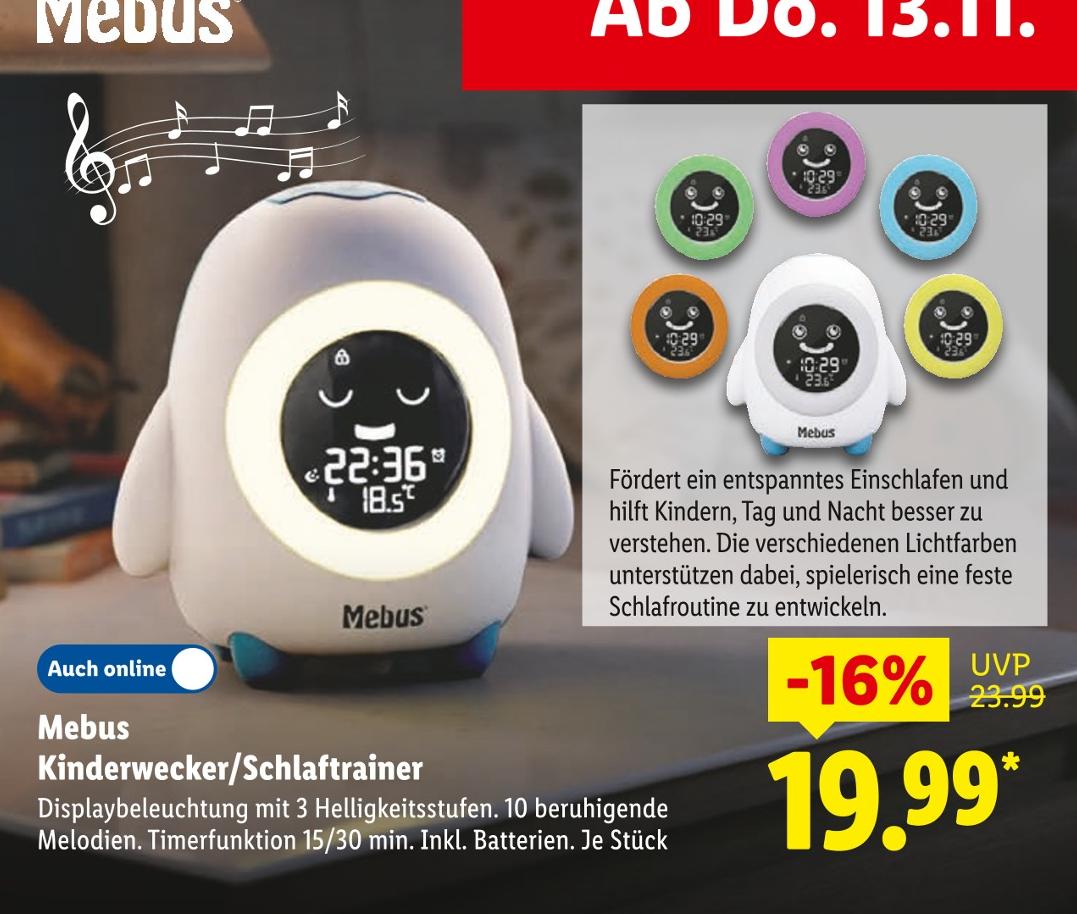 Kinderwecker/Schlaftrainer