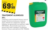 Promo Traitement Algimouss 30 L à 69,99 € dans le catalogue Tout Faire à Beaurepaire