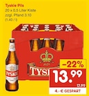Pils von Tyskie im aktuellen Netto Marken-Discount Prospekt