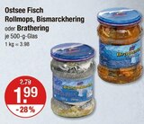 Rollmops, Bismarckhering oder Brathering von Ostsee Fisch im aktuellen V-Markt Prospekt für 1,99 €