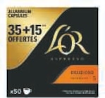 Cafe espresso - L'OR en promo chez Super U Conflans-Sainte-Honorine à 8,99 €