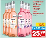 Lil' Berry Weißer Pfirsich oder Waldfrucht im Netto Marken-Discount Prospekt Lil' Berry Weißer Pfirsich oder Waldfrucht von Gerstacker im aktuellen Netto Marken-Discount Prospekt für 25,99 €