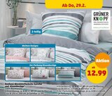 Renforcé-Wendebettwäsche-Garnitur und -Kissenbezüge Angebote bei Penny-Markt Bochum für 12,99 €