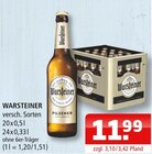 Pilsener Angebote von Warsteiner bei Getränke Oase Ahlen für 11,99 €