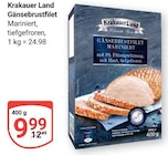 Gänsebrustfilet im Angebot bei GLOBUS in Hanau Gänsebrustfilet Angebote von Krakauer Land bei GLOBUS Hanau für 9,99 €