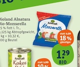 tegut Gompertshausen - Bio-Mozzarella Angebot im Prospekt Bio-Mozzarella bei tegut im Gompertshausen Prospekt für 1,29 €