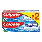 Dentifrice "Lot de 2" - COLGATE en promo chez Carrefour Dentifrice "Lot de 2" - COLGATE dans le catalogue Carrefour