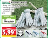 Promo Gants de travail à 5,99 € dans le catalogue Norma à Jeuxey