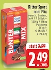 mini Mix Angebote von Ritter Sport bei EDEKA Bünde für 2,49 €