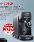 Tassimo Finesse TAS162E Angebote von Bosch bei V-Markt Kempten für 37,99 €