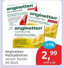 Halstabletten von anginetten für 2,99 € bei budni im Angebot Halstabletten von anginetten im aktuellen budni Prospekt