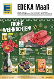 EDEKA Prospekt für Dortmund: "Aktuelle Angebote", 16 Seiten, 21.12.2024 - 24.12.2024