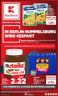Aktueller Kaufland Prospekt (Berlin) Kaufland Prospekt "Hier bin ich richtig" mit Seiten (Berlin)