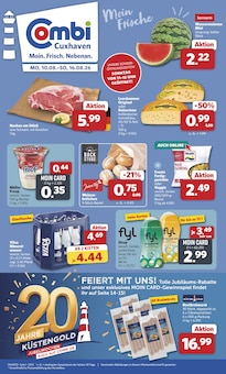 Aktueller combi Cuxhaven Prospekt combi Prospekt Cuxhaven "Markt - Angebote" mit 36 Seiten