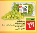 Aktuelles Tafeltrauben hell Angebot bei Marktkauf in Nürnberg ab 1,49 €